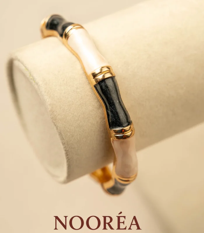 Midnight Bamboo Bangle