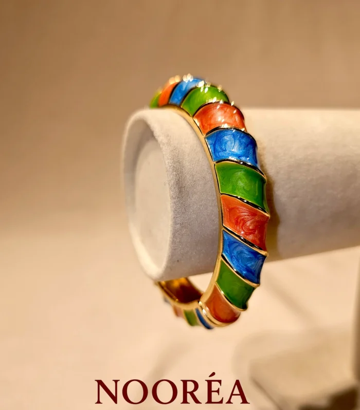 Emerald Harmony Bangle