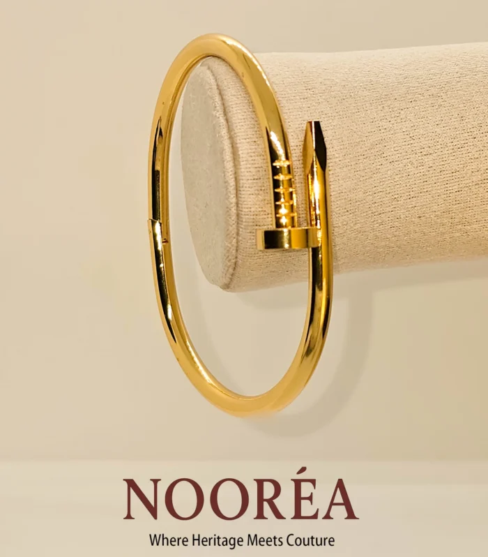 Minimal Luxe Lock Bracelet