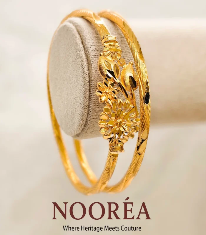 Liyana Floral Slim Bangle