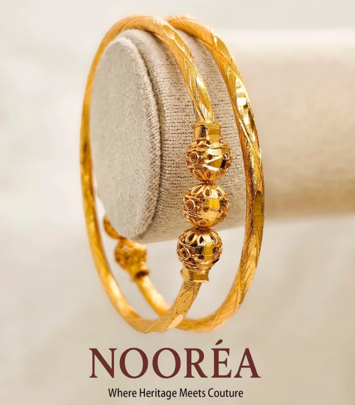 Tazeen Beaded Charm Bangle