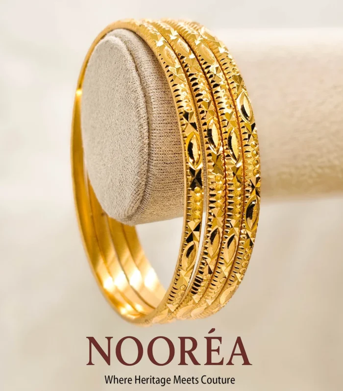 Samira Layered Gold Bangle