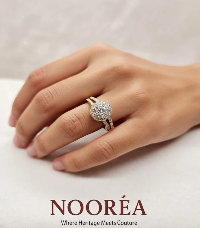 Diamond Dewdrop Ring