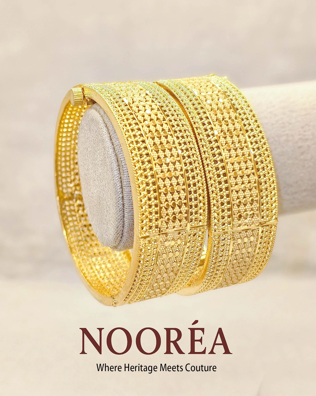 The Swarnalata Filigree Bangle