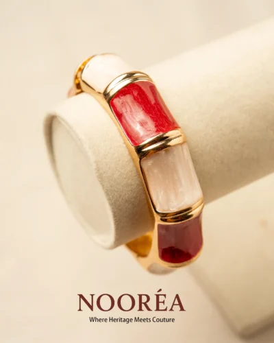 Crimson Glow Bangle