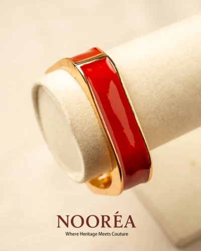 Red Enigma bangle