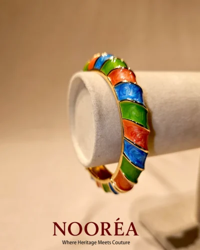 Emerald Harmony Bangle