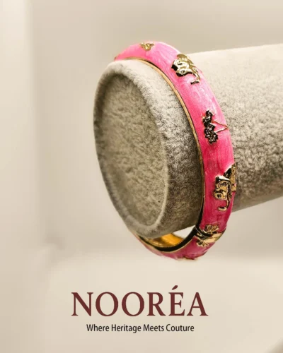 Rosé Meadow Bangle