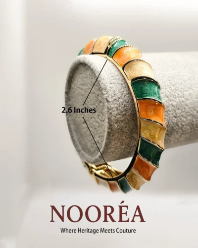 Emerald Crown Bangle
