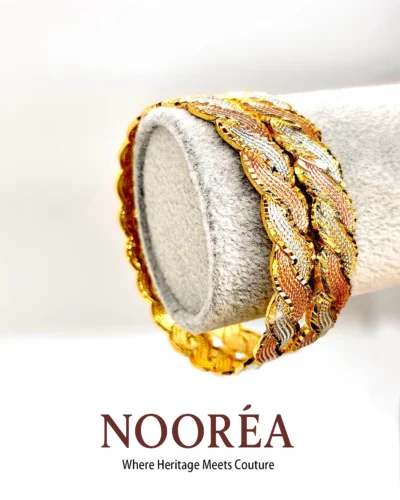 Braided Sunset Bangles