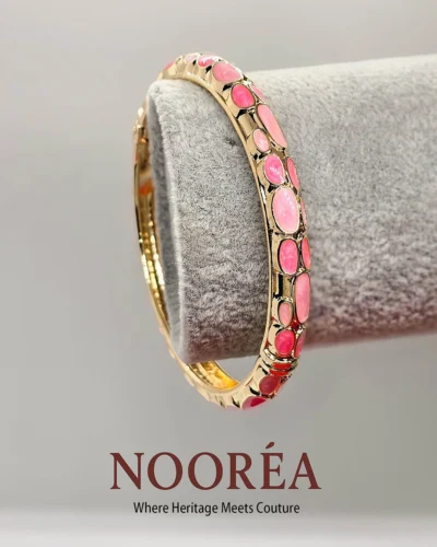 Coral Charm Cuff