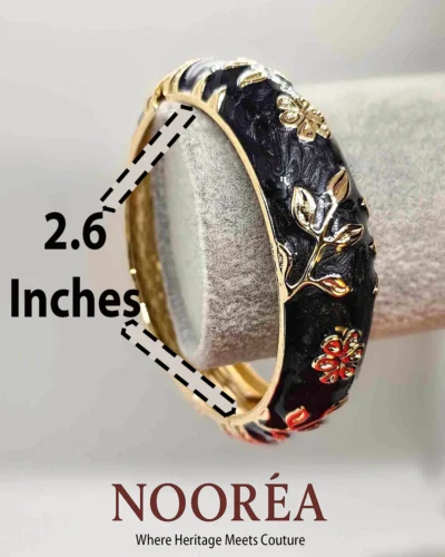 Midnight Bloom Heritage Cuff