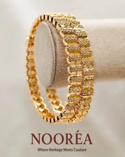 Nayra Beaded Edge Bangle