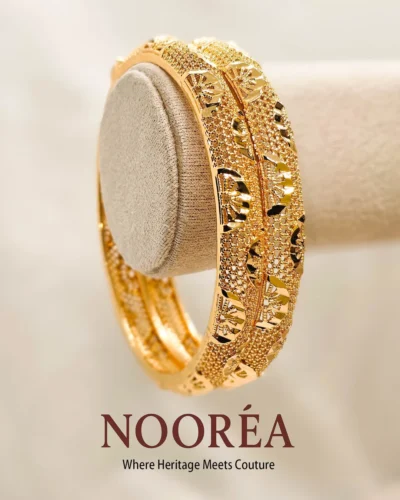 Farah Engraved Heritage Bangle