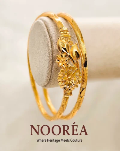 Liyana Floral Slim Bangle