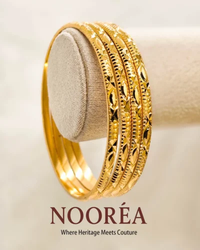 Samira Layered Gold Bangle