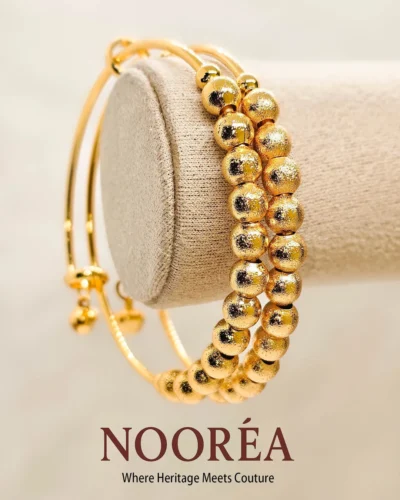Haniya Beaded Gold
