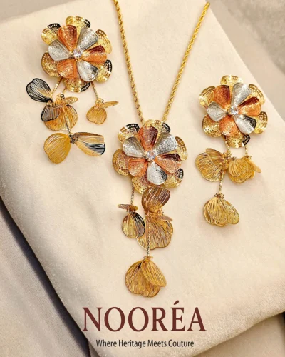 Gulbahar Antique Floral Set