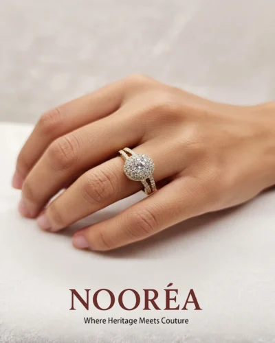 Diamond Dewdrop Ring