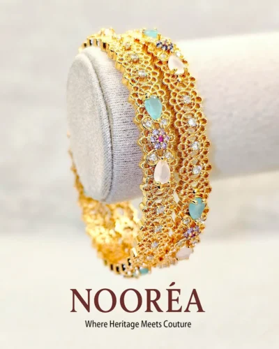 Pastel Petal Grace Bangle