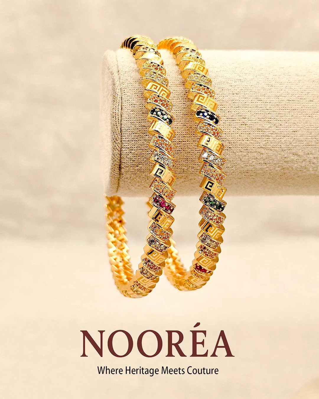 Prism Glow Bangles